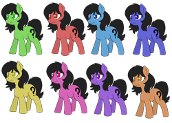 Size: 1703x1214 | Tagged: safe, artist:happy harvey, derpibooru import, editor:pagiepoppie12345, oc, oc only, oc:anon, oc:anon filly, earth pony, pony, confused, female, filly, simple background, transparent background