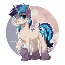 Size: 1616x1616 | Tagged: safe, artist:scheadar, derpibooru import, oc, oc only, oc:kindle comet, pony, unicorn, solo