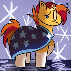 Size: 500x500 | Tagged: safe, artist:dancinragdolls, derpibooru import, sunburst, pony, unicorn, male, sad, solo