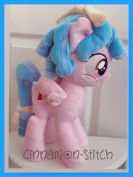 Size: 751x1000 | Tagged: safe, artist:cinnamon-stitch, derpibooru import, cozy glow, irl, photo, plushie