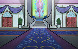 Size: 5000x3158 | Tagged: safe, artist:deroach, derpibooru import, twilight sparkle, twilight sparkle (alicorn), alicorn, human, fanfic:equestria project humanized, comic, fanfic, humanized, plant, school of friendship, stained glass, stairs, winged humanization, wings