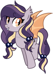 Size: 6108x8392 | Tagged: safe, artist:suramii, derpibooru import, oc, oc:adara elderberry, bat pony, pony, absurd resolution, female, mare, simple background, solo, transparent background