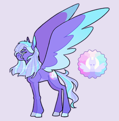 Size: 1700x1733 | Tagged: safe, artist:elf-hollow, derpibooru import, oc, oc:stormcloud showers, pegasus, pony, colored wings, female, magical lesbian spawn, mare, offspring, parent:pinkie pie, parent:twilight sparkle, parents:twinkie, simple background, solo, transparent background, two toned wings, wings