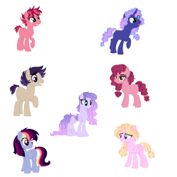 Size: 1500x1500 | Tagged: safe, artist:tragedy-kaz, derpibooru import, oc, oc only, earth pony, pegasus, pony, base used, earth pony oc, female, looking back, male, mare, pegasus oc, raised hoof, raised leg, simple background, smiling, stallion, transparent background, wings