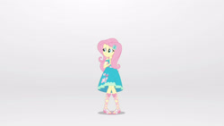 Size: 3410x1920 | Tagged: safe, derpibooru import, screencap, fluttershy, better together, equestria girls, rollercoaster of friendship, clothes, cutie mark, cutie mark on clothes, female, geode of fauna, hairpin, high res, jewelry, magical geodes, necklace, sandals, solo