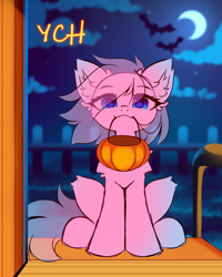 Size: 4444x5555 | Tagged: safe, artist:airiniblock, derpibooru import, commission, halloween, holiday, ych sketch, your character here