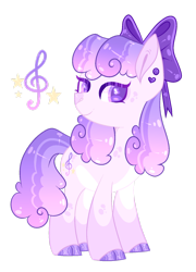 Size: 1280x1773 | Tagged: safe, artist:lilywolfpie-yt, derpibooru import, oc, oc only, earth pony, pony, bow, female, hair bow, looking at you, looking sideways, magical lesbian spawn, mare, offspring, parent:pinkie pie, parent:twilight sparkle, parents:twinkie, simple background, smiling, smiling at you, solo, transparent background
