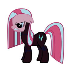 Size: 1280x1118 | Tagged: safe, artist:benpictures1, pinkie pie, comic:the storm kingdom, my little pony: the movie, angry, bad end, bodysuit, clothes, command 6, commander pinkie diana pie, crystal of light, female, goggles, inkscape, mare, pinkamena diane pie, simple background, solo, transparent background, vector