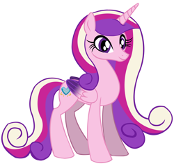 Size: 7600x7270 | Tagged: safe, artist:laszlvfx, derpibooru import, princess cadance, alicorn, pony, absurd resolution, female, mare, simple background, solo, transparent background, vector