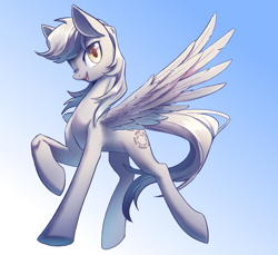 Size: 2145x1968 | Tagged: safe, artist:秋田伊子, derpibooru import, oc, oc only, oc:concentric rings, pegasus, pony, solo