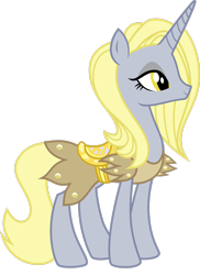 Size: 2087x2873 | Tagged: safe, artist:blah23z, color edit, derpibooru import, edit, derpy hooves, sassy saddles, pony, unicorn, colored, colored pupils, female, palette swap, recolor, simple background, transparent background, vector