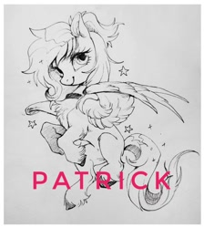 Size: 1080x1206 | Tagged: safe, artist:paipaishuaige, derpibooru import, oc, oc only, pegasus, pony, obtrusive watermark, solo, watermark