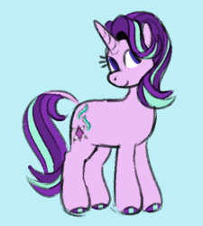 Size: 396x440 | Tagged: safe, artist:d6ve9, derpibooru import, starlight glimmer, pony, unicorn, solo