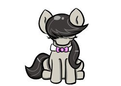 Size: 729x516 | Tagged: safe, artist:tranzmuteproductions, derpibooru import, octavia melody, earth pony, pony, bowtie, simple background, solo, transparent background