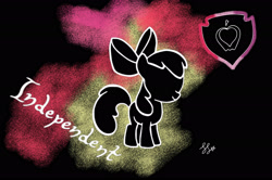 Size: 3007x1995 | Tagged: safe, artist:iistarshineii, derpibooru import, apple bloom, earth pony, pony, female, filly, solo