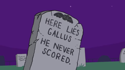 Size: 1280x720 | Tagged: safe, artist:tjpones, derpibooru import, part of a set, beavis and butthead, gravestone, halloween, he never scored, here lies squidward's hopes and dreams, holiday, implied gallus, no pony, spongebob squarepants