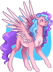 Size: 1024x1379 | Tagged: safe, artist:sakurainu2715, derpibooru import, oc, oc:bella pinksavage, pegasus, pony, female, mare, simple background, solo, transparent background