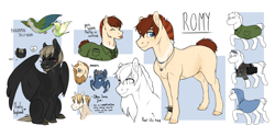 Size: 3205x1600 | Tagged: safe, artist:royvdhel-art, derpibooru import, oc, oc only, oc:romy, bird, earth pony, pegasus, pony, bust, clothes, earth pony oc, female, mare, pegasus oc, smiling, story included