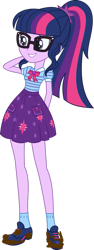 Size: 341x907 | Tagged: safe, derpibooru import, edit, sci-twi, twilight sparkle, equestria girls, embarrassed, mud, mud edit, muddy shoes, simple background, solo, transparent background