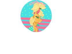 Size: 2592x1936 | Tagged: safe, artist:shinyantlers, derpibooru import, applejack, earth pony, pony, applejewel, female, grin, mare, simple background, smiling, solo, transparent background