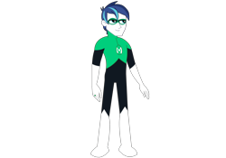 Size: 2388x1668 | Tagged: safe, artist:chanyhuman, derpibooru import, shining armor, equestria girls, alumnus shining armor, clothes, cosplay, costume, crossover, dc superhero girls, deviantart, equestria guys, green lantern, green lantern corps, invinci-bros, male, simple background, solo, transparent background, vector