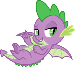 Size: 3341x3000 | Tagged: safe, artist:cloudyglow, derpibooru import, spike, dragon, the ending of the end, flying, male, simple background, solo, transparent background, vector, winged spike, wings