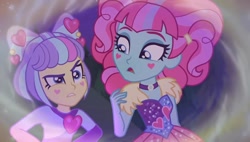 Size: 1270x719 | Tagged: safe, derpibooru import, screencap, kiwi lollipop, supernova zap, better together, equestria girls, sunset's backstage pass!, female, k-lo, postcrush, su-z