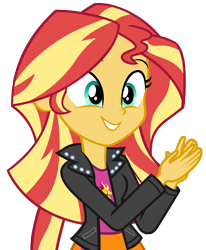 Size: 5143x6244 | Tagged: safe, artist:andoanimalia, derpibooru import, sunset shimmer, equestria girls, rainbow rocks, female, simple background, solo, transparent background, vector