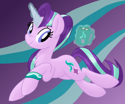 Size: 1986x1662 | Tagged: safe, artist:notadeliciouspotato, derpibooru import, starlight glimmer, pony, unicorn, abstract background, bracelet, chocolate, drink, empathy cocoa, female, food, hot chocolate, jewelry, magic, mare, smiling, solo, telekinesis