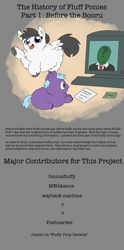 Size: 1100x2220 | Tagged: safe, artist:ohnoplsno, derpibooru import, fluffy pony, comic:history of fluffy ponies, series:history of fluffy ponies, fluffy pony original art, history, meta