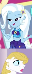 Size: 794x1832 | Tagged: safe, derpibooru import, edit, edited screencap, screencap, prince blueblood, trixie, better together, equestria girls, i'm on a yacht, spring breakdown, bluetrix, female, male, shipping, shipping domino, straight