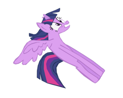 Size: 1280x1021 | Tagged: safe, artist:benpictures1, edit, twilight sparkle, twilight sparkle (alicorn), alicorn, pony, power ponies (episode), cute, faic, female, gritted teeth, inkscape, mare, simple background, solo, teeth, transparent background, twiabetes, vector