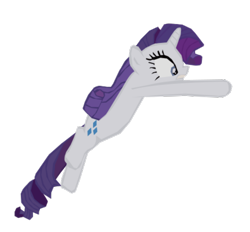 Size: 1280x1186 | Tagged: safe, artist:benpictures1, edit, rarity, pony, unicorn, power ponies (episode), cute, female, gritted teeth, inkscape, mare, raribetes, simple background, solo, solo female, transparent background, vector