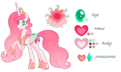 Size: 2716x1624 | Tagged: safe, artist:dawnheartyt, derpibooru import, oc, oc only, alicorn, pony, alicorn oc, base used, ethereal mane, female, horn, jewelry, mare, parent:princess celestia, parent:thorax, peytral, raised hoof, raised leg, reference sheet, simple background, solo, starry mane, tiara, transparent background, wings