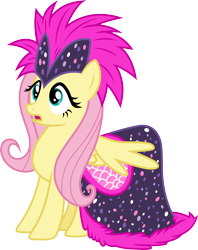 Size: 3000x3792 | Tagged: safe, artist:cloudyglow, derpibooru import, fluttershy, green isn't your color, simple background, solo, transparent background, vector