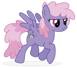 Size: 895x796 | Tagged: safe, artist:dragonchaser123, derpibooru import, rainbowshine, pegasus, pony, background pony, female, mare, simple background, solo, spread wings, transparent background, trotting, vector, wings