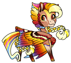 Size: 2379x2122 | Tagged: safe, artist:oneiria-fylakas, derpibooru import, oc, oc:zapp trail, pegasus, pony, chibi, rainbow power, simple background, solo, transparent background