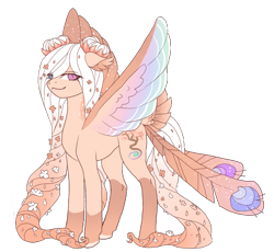 Size: 1349x1240 | Tagged: safe, alternate version, artist:clown-bread, derpibooru import, oc, oc only, pegasus, pony, heterochromia, pegasus oc, simple background, smiling, solo, transparent background