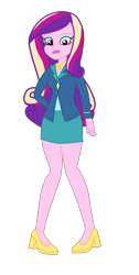 Size: 3674x7290 | Tagged: safe, artist:gmaplay, derpibooru import, dean cadance, princess cadance, equestria girls, friendship games, simple background, solo, transparent background