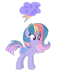 Size: 502x650 | Tagged: safe, artist:just-silvushka, derpibooru import, oc, oc only, pegasus, pony, base used, ethereal mane, eyelashes, female, folded wings, full body, magical lesbian spawn, mare, multicolored mane, multicolored tail, offspring, parent:rainbow dash, parent:twilight sparkle, parents:twidash, pegasus oc, simple background, smiling, solo, standing, starry mane, tail, transparent background, wings