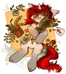 Size: 960x1066 | Tagged: safe, artist:kefirro7, derpibooru import, oc, oc only, pony, unicorn, glasses, solo