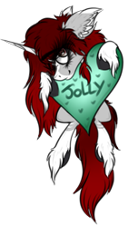 Size: 801x1317 | Tagged: safe, artist:beamybutt, derpibooru import, oc, oc only, oc:jolly, pony, unicorn, ear fluff, ears, heart, horn, male, simple background, smiling, solo, stallion, transparent background, unicorn oc