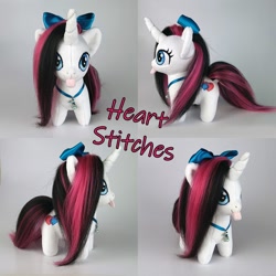 Size: 1000x1000 | Tagged: safe, artist:larsen toys, derpibooru import, oc, original species, pony, unicorn, photo, plush pony, plushie, solo