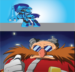 Size: 10017x9563 | Tagged: safe, artist:sonicstreak5344, derpibooru import, oc, pegasus, armor, doctor eggman, energy sword, halo (series), hero, male, pegasus oc, sonic the hedgehog, sonic the hedgehog (series), sonic x, spartan, stallion, this will end in pain, this will not end well, villian, weapon