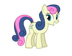 Size: 2755x2176 | Tagged: safe, artist:tardifice, derpibooru import, bon bon, sweetie drops, earth pony, pony, female, grin, happy, high res, simple background, smiling, solo, transparent background, vector