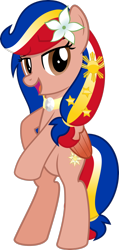 Size: 1688x3552 | Tagged: safe, artist:jhayarr23, derpibooru import, oc, oc:pearl shine, pegasus, pony, bipedal, looking at you, nation ponies, open mouth, philippines, ponified, simple background, solo, transparent background
