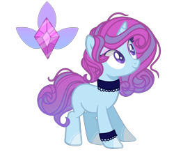 Size: 1700x1500 | Tagged: safe, artist:just-silvushka, derpibooru import, oc, oc only, pony, unicorn, base used, choker, cuffs (clothes), eyelashes, female, horn, mare, simple background, smiling, solo, transparent background, unicorn oc, white background