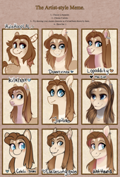 Size: 1107x1630 | Tagged: safe, artist:royvdhel-art, derpibooru import, oc, oc only, earth pony, pony, bust, earth pony oc, female, mare, smiling, style emulation