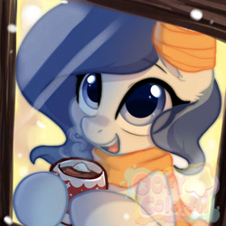 Size: 2000x2000 | Tagged: safe, artist:colorfulcolor233, derpibooru import, oc, oc only, earth pony, pony, bust, portrait, solo, watermark