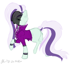 Size: 2056x1792 | Tagged: safe, artist:lunciakkk, derpibooru import, coloratura, earth pony, pony, butt, clothes, commission, female, mare, plot, rara, simple background, solo, white background